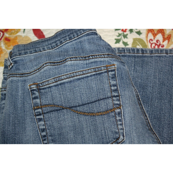 WOMEN'S VENEZIA DENIM JEANS SZ 14 STONE WASHED BLUE GUC LADIES - Picture 2 of 5